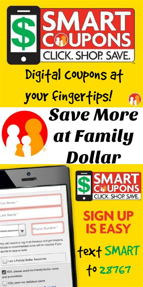 card smart coupons|Family Dollar Smart Coupons .